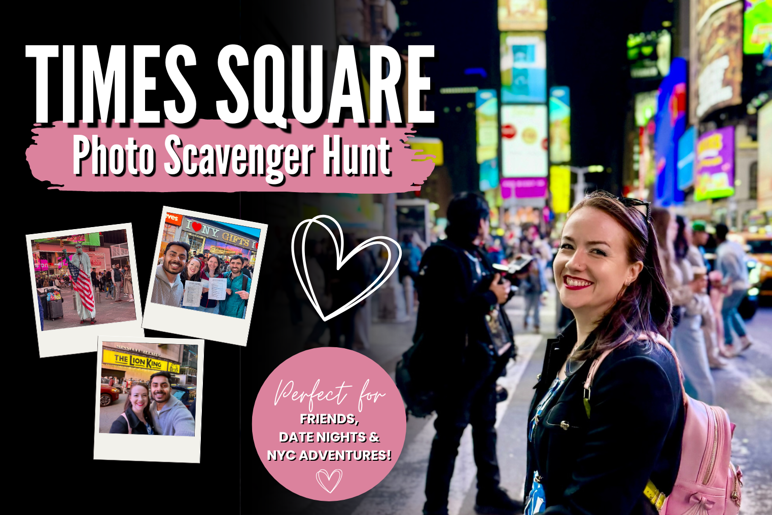 FREE Times Square Photo Scavenger Hunt NYC Things to Do